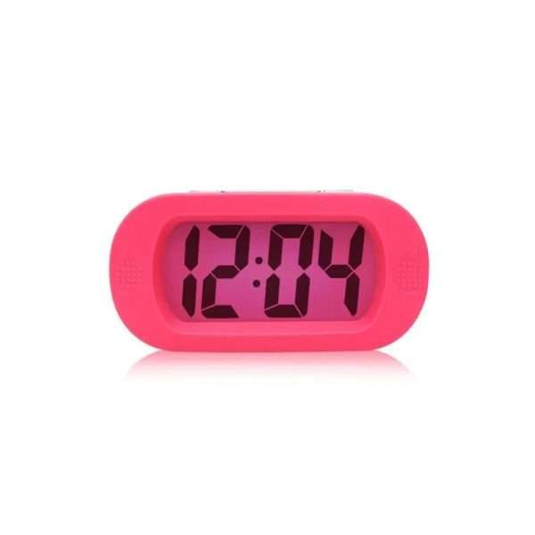 1pc Silicone Shock-Proof Silent Clock Creative Snooze Alarm Clock - Image 10