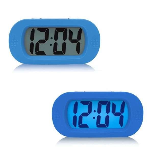 1pc Silicone Shock-Proof Silent Clock Creative Snooze Alarm Clock - Image 6