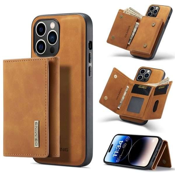 Magnetic 2 In 1 Detachable Leather Phone Case With Card Case For iPhone 15 14 13 - Image 5