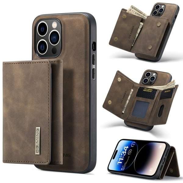 Magnetic 2 In 1 Detachable Leather Phone Case With Card Case For iPhone 15 14 13 - Image 2