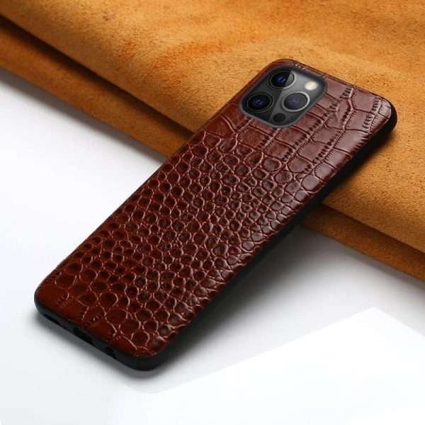 Genuine Leather Phone Case For Apple iPhone - Image 10