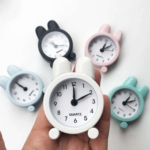 Creative Cute Mini Metal Small Alarm Clock Electronic Small Alarm Clock