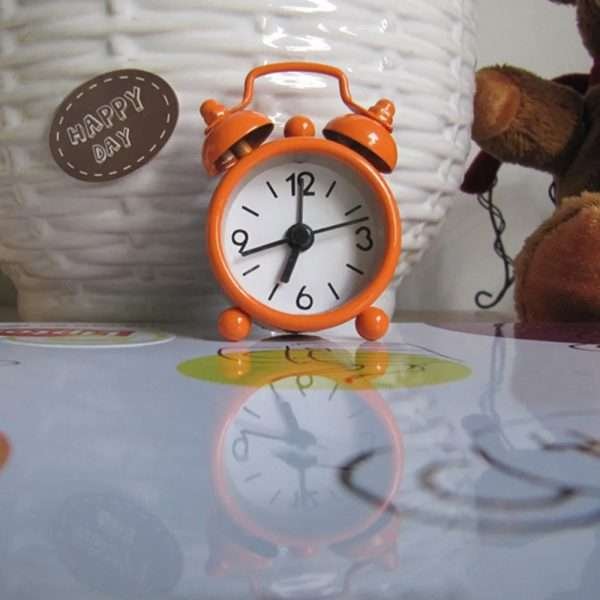 Creative Cute Mini Metal Small Alarm Clock Electronic Small Alarm Clock Table Desktop For Kids Students Decor Reloj Despertador - Image 13