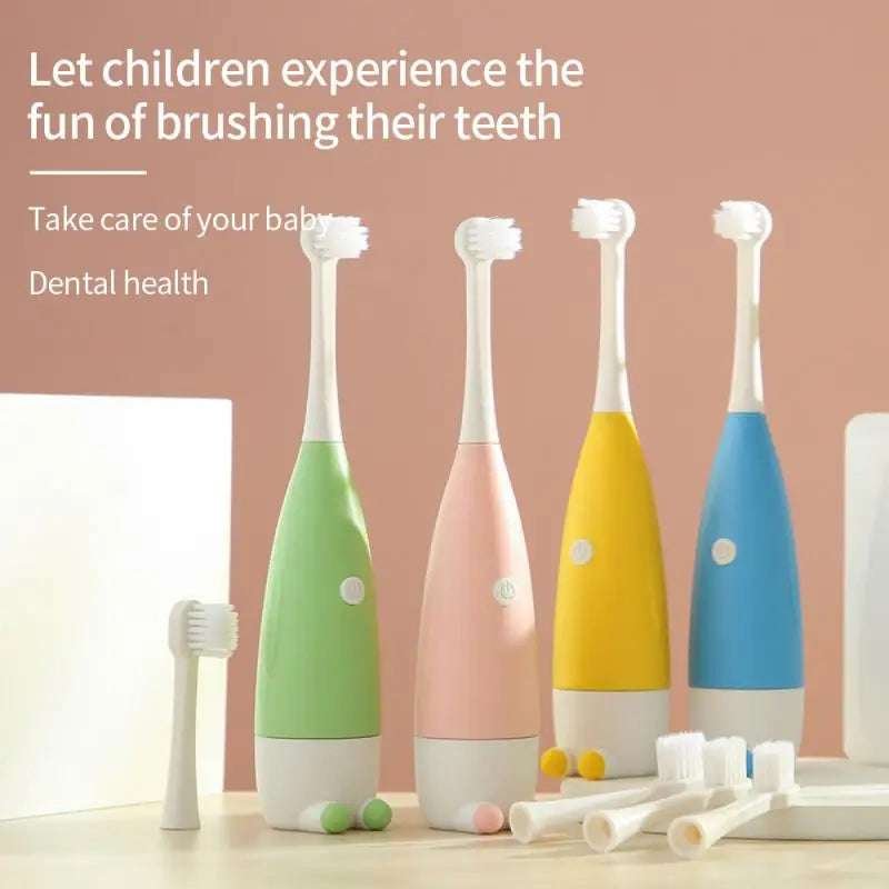 Electric Toothbrush Soft Bristles Compact Brush Head Anti Slip And Not Easy To Fall Off New Cute Design Safe To Use - Image 14