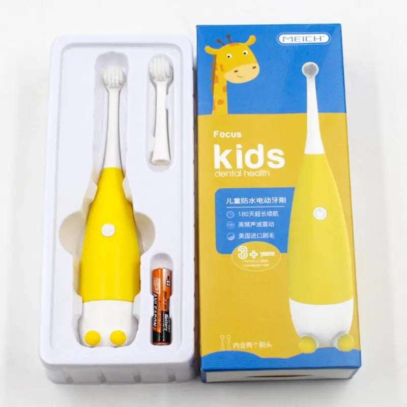 Electric Toothbrush Soft Bristles Compact Brush Head Anti Slip And Not Easy To Fall Off New Cute Design Safe To Use - Image 9