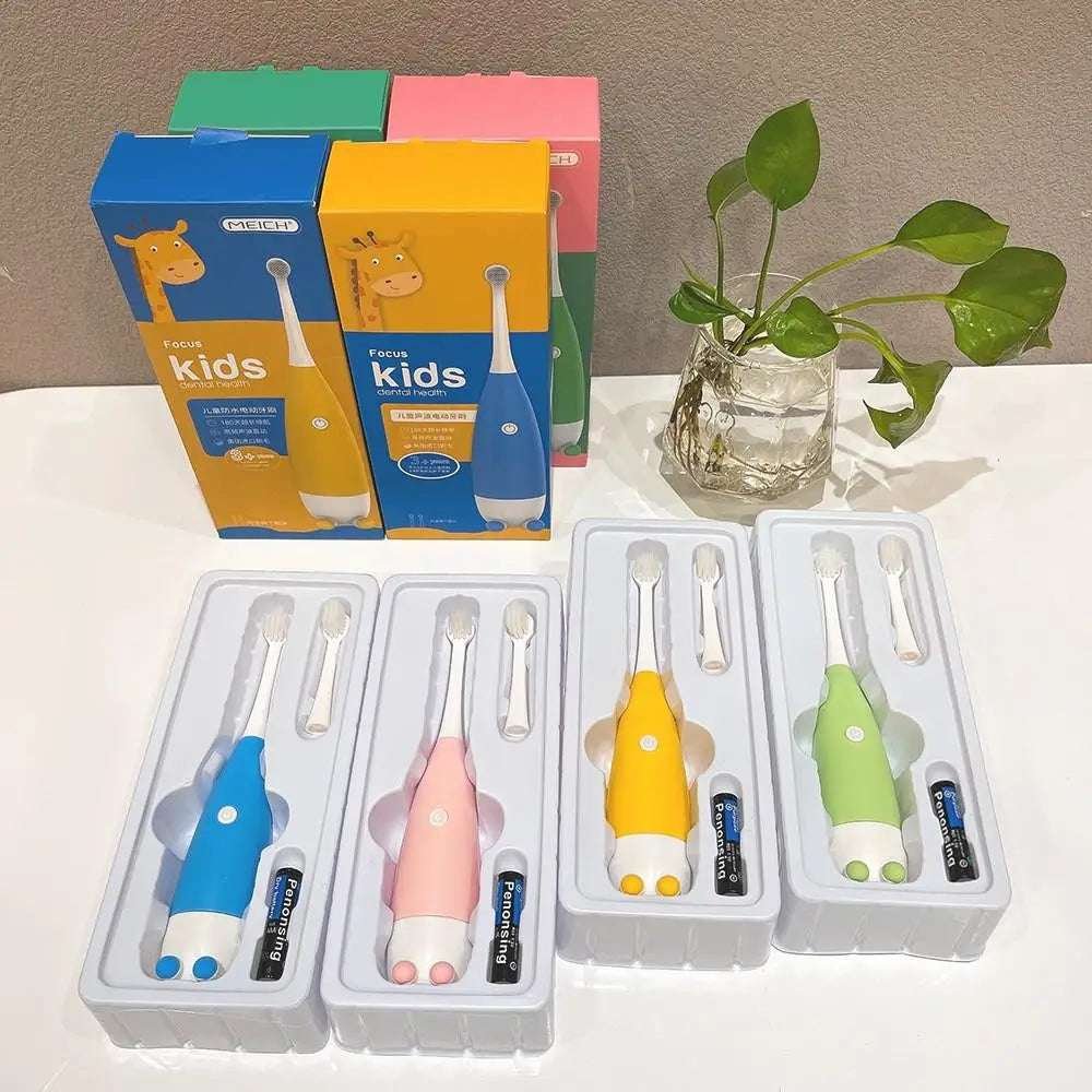 Electric Toothbrush Soft Bristles Compact Brush Head Anti Slip And Not Easy To Fall Off New Cute Design Safe To Use - Image 2