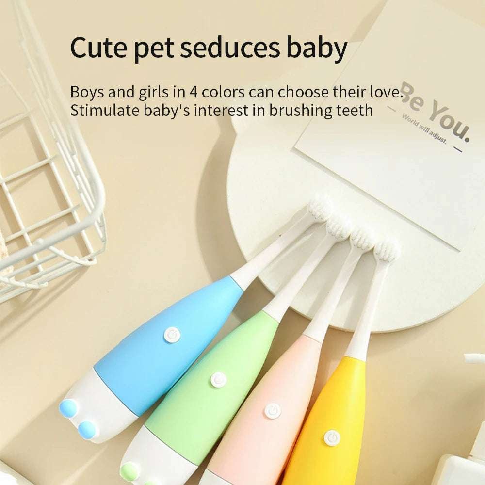 Electric Toothbrush Soft Bristles Compact Brush Head Anti Slip And Not Easy To Fall Off New Cute Design Safe To Use - Image 15