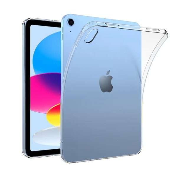 For iPad 10th/9th Case Ultra Thin Transparent Protective Case for iPad Air 5/4 Soft Silicone Cover for pro 11 2022 2021 Funda