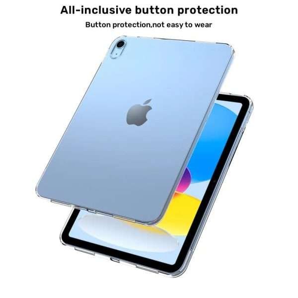 For iPad 10th/9th Case Ultra Thin Transparent Protective Case for iPad Air 5/4 Soft Silicone Cover for pro 11 2022 2021 Funda - Image 3