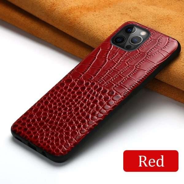 Genuine Leather Phone Case For Apple iPhone - Image 2