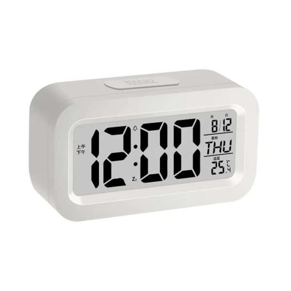 LCD Digital Alarm Clock With Indoor Temperature - Image 7