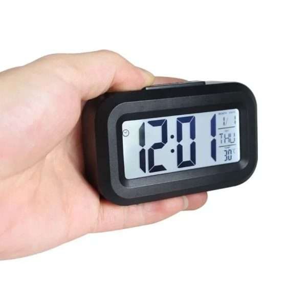 Mini Music Digital Alarm Clock Backlight Snooze Mute Calendar Desktop Alaways On Table Clocks Temperature Electronic LED Clocks - Image 4