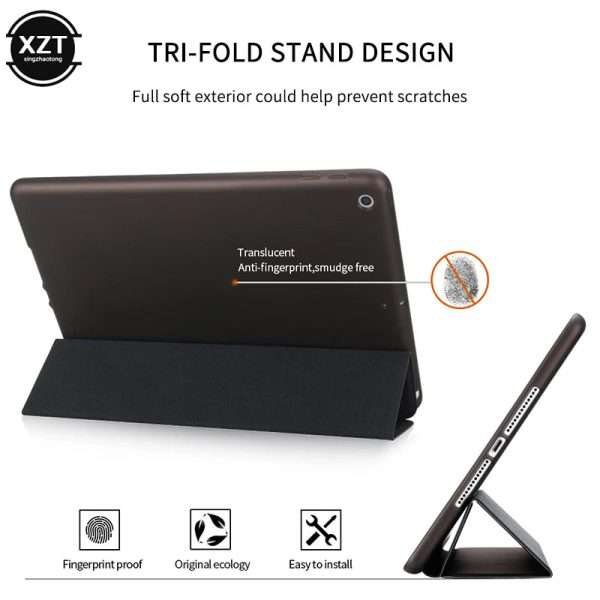 New Smart Case for iPad 10.2 inch 2019 7th Gen Auto Sleep/Wake Lightweight Stand Silicone Case for iPad 10.2 -inch - Image 16