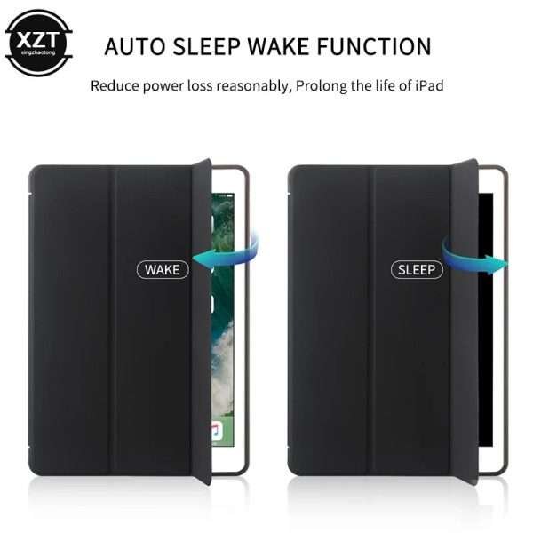 New Smart Case for iPad 10.2 inch 2019 7th Gen Auto Sleep/Wake Lightweight Stand Silicone Case for iPad 10.2 -inch - Image 17