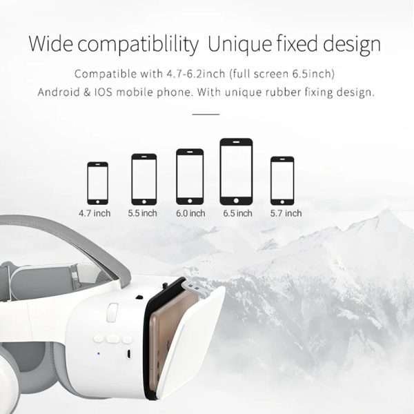 New VR glasses Shinecon Pro Virtual reality 3D VR glasses Goggle Cardboard headset virtual glasses for smart phones ios Android - Image 3