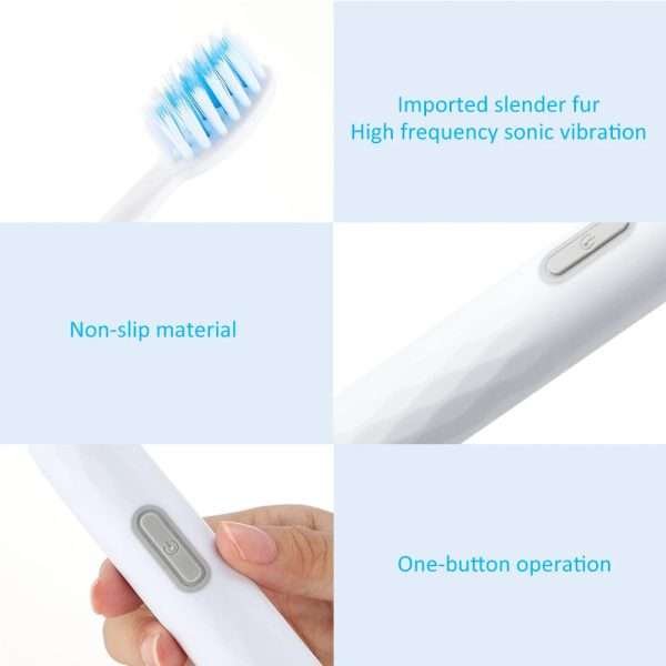 Newest Sonic Electric Toothbrush Rechargeable for Adults IPX7 Waterproof - Image 4