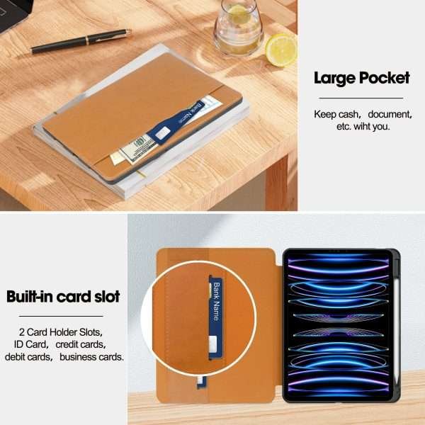 Ultimate Business Case For Ipad Pro 11 2018 2020 2021 2022 Ipad Air 4 2020 Air 5 2022 Tablet with Stylus Pen Location - Image 3