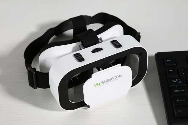 VR SHINECON BOX 5 Mini VR Glasses 3D Glasses Virtual Reality Glasses VR Headset For Google Cardboard Smartp