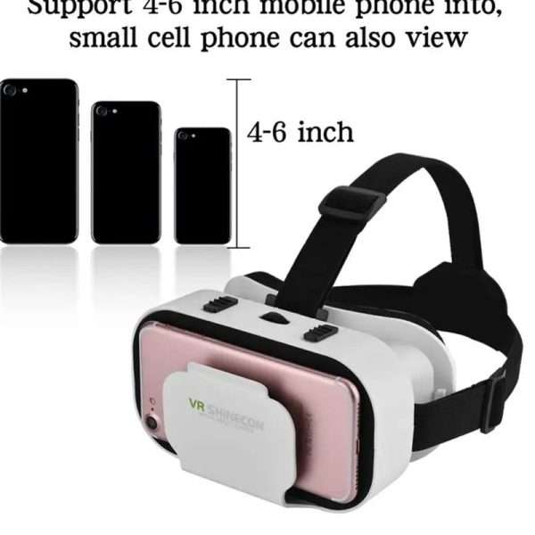 VR SHINECON BOX 5 Mini VR Glasses 3D Glasses Virtual Reality Glasses VR Headset For Google Cardboard Smartp - Image 6