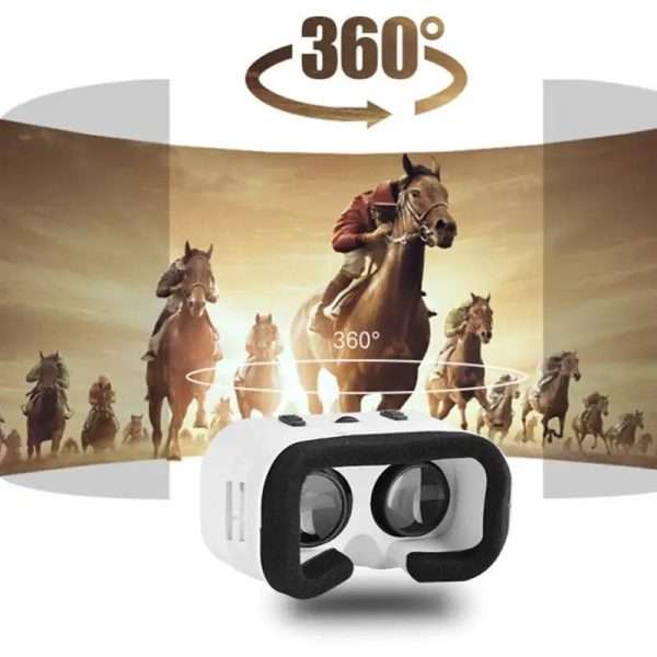 VR SHINECON BOX 5 Mini VR Glasses 3D Glasses Virtual Reality Glasses VR Headset For Google Cardboard Smartp - Image 2
